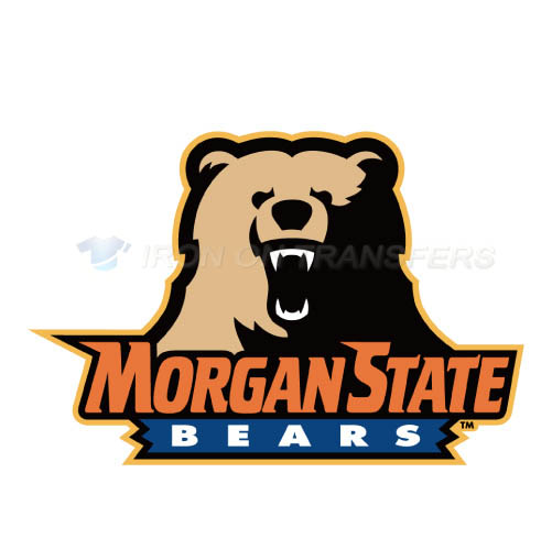 Morgan State Bears Logo T-shirts Iron On Transfers N5200 - Click Image to Close